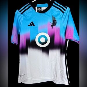 ⚽️ Adidas Minnesota United FC Reynoso #10 Youth Northern Lights Jersey 13–14Y/L